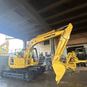 Komatsu รถตักตีนตะขาบ PC128ไฮดรอลิกแบบ2016 12ตันปั๊มเครื่องยนต์ - Product Image 4