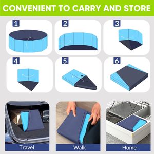 <span class=keywords><strong>Piscine</strong></span> pliable pour la famille, taille personnalisée, en PVC, pour animaux de compagnie, baignoire pour chien, pour usage résidentiel extérieur - Product Image 5