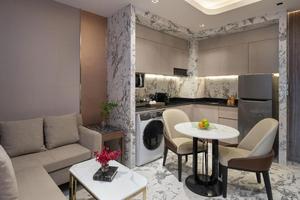 Fauteuil en rotin personnalisé avec mousse haute densité pour hall d'hôtel, série mobilier chambre à coucher individuelle, dernières tendances 2025 - Product Image 4