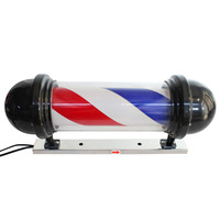 Panneaux lumineux spécialisés, lumières rotatives pour salons de coiffure, boîtes lumineuses pour salons, lumières LED pour salons de coiffure, poteaux de barbier modernes