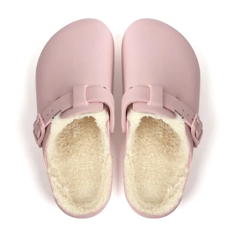 冬のつま先の近くの綿のスリッパ女性の柔らかい底EVA調節可能な家庭用限定靴ファッションスリッパ