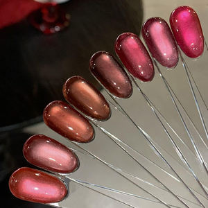 Set de Esmaltes de Uñas en Gel de 56 Colores Rojo-Marrón de AILANUO, Serie de Esmaltes de Uñas en Gel de Alta Viscosidad - Product Image 2