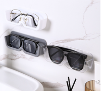 Étui de rangement pour lunettes mural, support mural non poreux pour lunettes de soleil, support de rangement de haute qualité pour lunettes de soleil