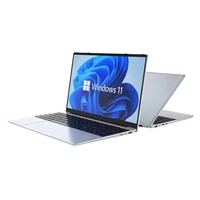 Laptop Bisnis Baru 15.6'' Intel N95, RAM DDR4 32GB, SSD 2TB, Layar 1080p, Fitur Pembuka Kunci Sidik Jari, Bahasa Inggris, Windows 10
