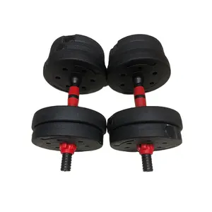 Gym Fitness Equipment 10 15 20 30 40 Kg Muscle Weight Training Cement Dumbbells