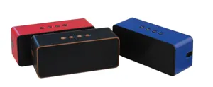 Jam alarm digital portabel 2023, speaker bluetooth bocinas dengan pengisian daya nirkabel untuk pesta rumah