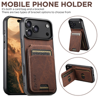 Étui de téléphone SUTENI pour iPhone 18 Pro Max avec support et porte-cartes, texture givrée effet litchi, en similicuir de luxe, compatible 17 16 Plus 15 14 13 12