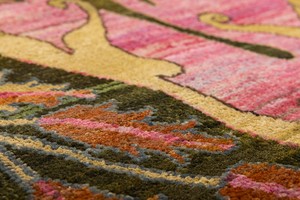Premium Hand Knotted Jacquard Tibetan Wool Silk Area Carpet Handmade Luxury Eco-friendly Non-Slip Rug for Residential Commercial - Product Image 4