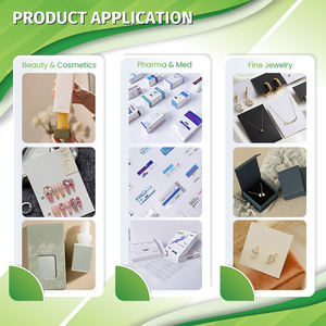 Boîte à bijoux en carton magnétique de luxe avec insert en velours, emballage personnalisé pour bijoux, boucles d'oreilles, collier, bracelet - Product Image 5