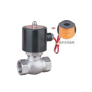 Vanne solénoïde à vapeur haute température en acier inoxydable 304 en gros US/2L-15-20-25 Vanne de contrôle à haute pression normalement fermée - Product Image 5