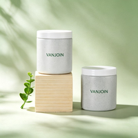 Flacon en verre givré mat à pois, conteneur en verre protégé contre les UV, 180 ml, pour sérum et compléments de soin de la peau, avec couvercle hermétique