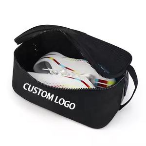 Özel Logo fermuar durumda nefes ayakkabı çantası taşınabilir futbol su geçirmez seyahat taşıyıcısı spor Golf futbol ayakkabısı Boot Sneaker çantası - Product Image 1