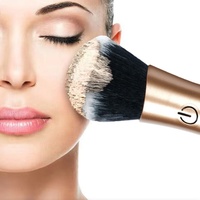 Masseur clitoridien vibrant pour femmes, 10 vitesses, point G, pinceau de maquillage, jouet sexuel