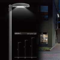 Lampe de jardin LED CHZ avec capteur photocellule crépusculaire, lampe extérieure automatique pour cour