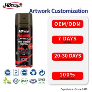 <span class=keywords><strong>Pintura</strong></span> en Aerosol FIBSHIELD 450ML Profesional Resistente a la Gasolina para Motocicletas, Acabado Premium, Protección Duradera contra el Combustible para Concesionarios - Product Image 1