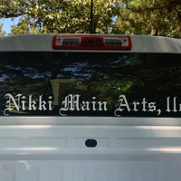 Calcomanía de vinilo personalizada para uso al aire libre en Auto Car Truck Semi Boat Trailer Garage Hobby Projects