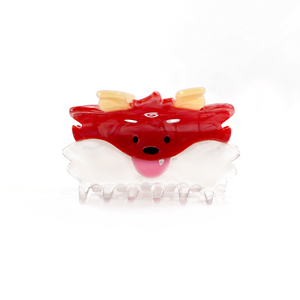 Personalized design cute animal handle acetate <b>hair</b> clips quirky and unique women's <b>hair</b> <b>accessories</b> wholesale. - Product Image 6