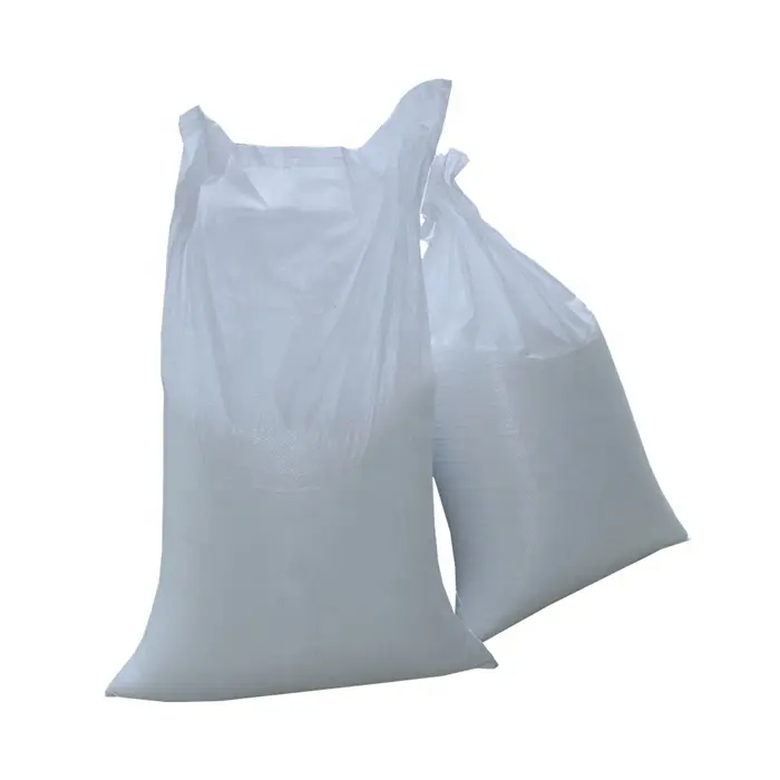 <span class=keywords><strong>Дешевые</strong></span> пластиковые белые пустые полипропиленовые пакеты 25 кг для упаковки