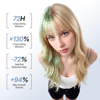 Pallamina Paket Perawatan Rambut Profesional Shampoo dan Kondisioner Dengan Kolagen dan Keratin untuk Rambut Kusut dan Rapuh Perlengkapan Salon