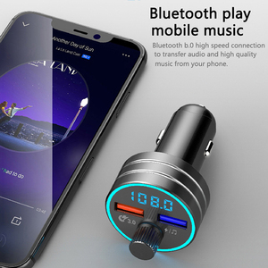 Bộ Phát <span class=keywords><strong>Fm</strong></span> Cho Xe Hơi BT 5.0, Máy Phát Mp3 Âm Thanh Nổi, Đầu Ra USB Kép Phổ Thông - Product Image 4