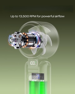 Vente en gros d'usine Chine : Mini ventilateur portable USB rechargeable 4000 mAh avec veilleuse, pliable, silencieux, pour l'été, format de poche - Product Image 4
