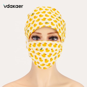 Casquette chirurgicale 100% coton pour le travail, joli chapeau avec imprimés pour médecins, femmes et hommes, matériel <span class=keywords><strong>de</strong></span> Salon <span class=keywords><strong>de</strong></span> beauté, soins infirmiers, <span class=keywords><strong>de</strong></span> laboratoire, nouvelle collection - Product Image 2