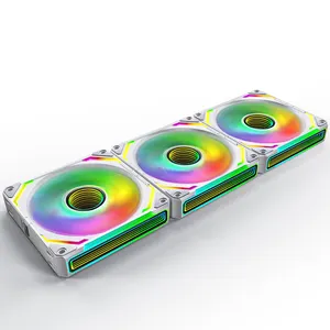 120 Zwarte Behuizing Ventilator Voor Gaming Computer Koeling Koeler Rgb Pc Case Pwm Fan