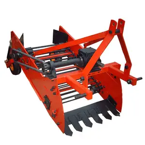 Wholesale Price Mini Hand Sweet Potato Harvester Digger Walking Diesel Tractor Onion Cassava Radish Digging Harvesting Machine