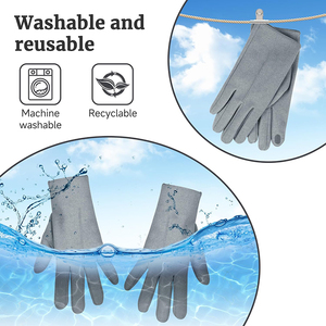 Envoltura de aceite de ricino para manos, guantes de aceite de ricino para artritis de muñeca y túnel carpiano, envoltura de aceite de ricino para manos - Product Image 6