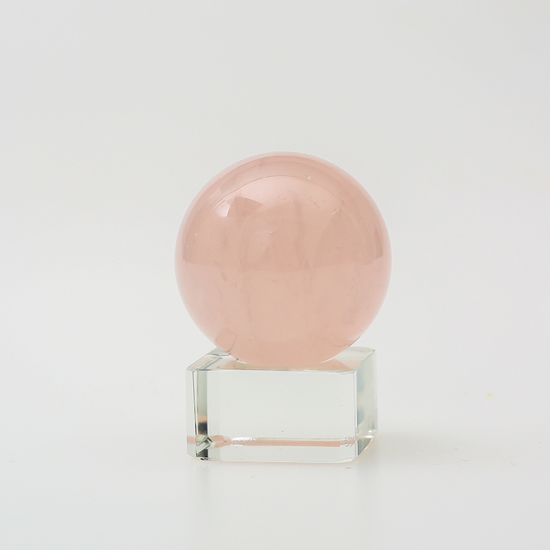 Высококачественный хрустальный шар, Роза для украшения фэн-шуй, Прямая продажа натурального