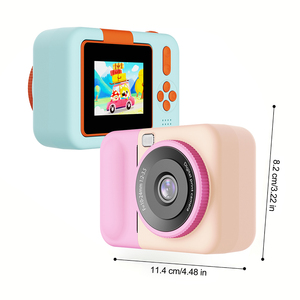 Cámara Impresora de Fotos Inteligente para Niños, 1080P HD, Zoom 6X, Flash, Juego, Regalo para Niños, Portátil, Divertido, Compatible con Múltiples Tipos de Papel - Product Image 2