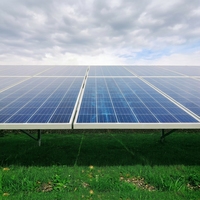 Panneau solaire monocristallin, panneaux solaires bifaciaux, panneau photovoltaïque 580w, haute puissance