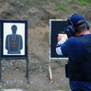 Pegatinas de tiro autoadhesivas de papel fluorescente amarillo reactivo para campo de tiro y práctica de tiro - Product Image 2