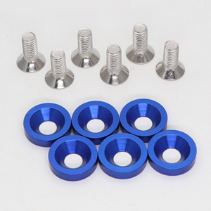 Arandelas para guardabarros AUTOFAB, kit de pernos de placa de matrícula para Honda Civic EK EP AP DC2 DC5 AF-DP01S-E, logotipo personalizado y diseño - Product Image 6