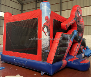 Liên minh mới trong nhà ngoài trời nhà bị trả lại <span class=keywords><strong>Inflatable</strong></span> Bouncer lâu đài cho trẻ em và người lớn - Product Image 2