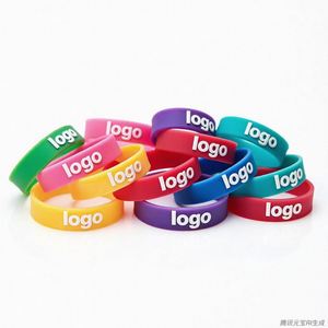 Professional Manufacturer <b>Silicone</b> <b>Rubber</b> Bracelet Wholesale <b>Silicone</b> Bracelet Wristband Printing Custom Logo <b>Silicone</b> Bracelet - Product Image 1