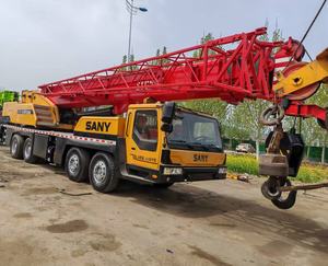 איכות טובה 50 מנוף נייד טון במצב עבודה טוב שימוש במנוף משאית עבור הרמה כבדה על קידום - Product Image 6