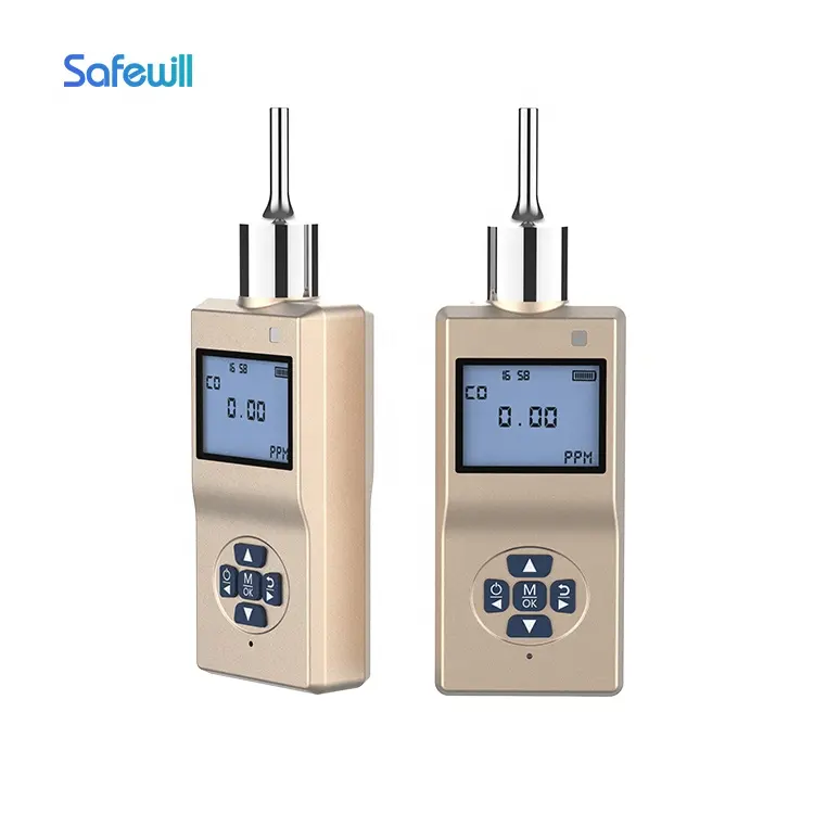 Safewill High Quality Indusrtrial Gas Leak Detector Alarm System ES20B with Pump NH3 Gas Detector 0 to 100 PPM