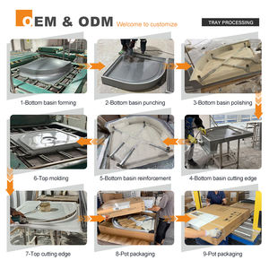 Cabine de <span class=keywords><strong>douche</strong></span> en verre de luxe sur mesure avec portes coulissantes pour usage domestique et hôtelier, cabine de salle de bain multifonction - Product Image 5