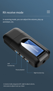 Adaptador Bluetooth <span class=keywords><strong>5.0</strong></span> Universal T11 Compatible con <span class=keywords><strong>Dongle</strong></span> <span class=keywords><strong>USB</strong></span>, Transmisor y Receptor Inalámbrico con Conector de 3.5mm, Alimentado por <span class=keywords><strong>USB</strong></span> - Product Image 4