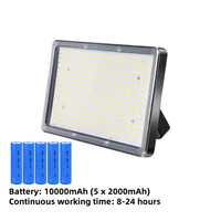 Lampu Camping LED Portabel, Lampu Darurat dengan Pengait Magnetik, Lampu Kerja, Power Bank untuk Memancing di Luar Ruangan, Pasar Malam
