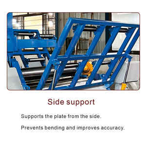 業界最先端の金属板圧延装置 W12 四本ロール CNC油圧式 4mm、<span class=keywords><strong>6mm</strong></span>、8mm、10mm プレベンディング ゼロウェイスト シートベンダー - Product Image 6