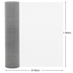 Grillage soudé galvanisé 19x19 mm carré pour clôtures, jardins, volières, cages - Product Image 2