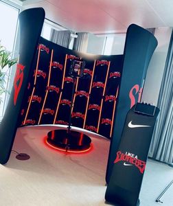 Enceinte LED personnalisée pour photomaton, toile de fond LED pour tunnel de photomaton, enceinte pour photomaton - Product Image 5