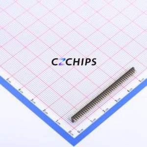 X1321WV-2x40J-C30D23 Pin Header Through hole Component (THT),P=1.27mm Connector 2x40P 1.27mm 1.27mm Pin Header - Product Image 1