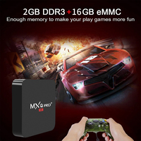 Populaire MXQ PRO Amlogic S905W 4 Cœurs 64 bits Android 7.1 Boîtier Décodeur TV Numérique Terrestre HD H.265 4K