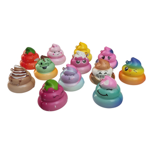 Juguetes Antiestrés de Espuma de PU con Forma de <span class=keywords><strong>Caca</strong></span>, Lindos y de Ascenso Lento, para Aliviar el Estrés, Juguetes Promocionales con Logotipo Personalizado de la Marca Hines para Niños - Product Image 2