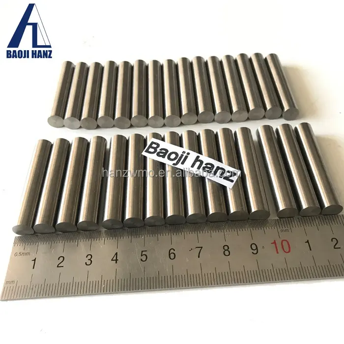 Stock ASTM B365 Metal pulido puro Ta bar R05200 varilla de tantalio precio