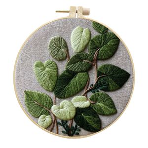 Kit <span class=keywords><strong>de</strong></span> Bordado DIY con <span class=keywords><strong>Tela</strong></span> <span class=keywords><strong>de</strong></span> Algodón Ecológica <span class=keywords><strong>para</strong></span> Decoración del Hogar Hecha a Mano - Product Image 3