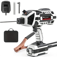 Meilleure vente transfrontalière : Poste à souder électrique portatif AC 220V/110V pour usage domestique, pour soudage à l'arc manuel de tiges et d'acier au carbone